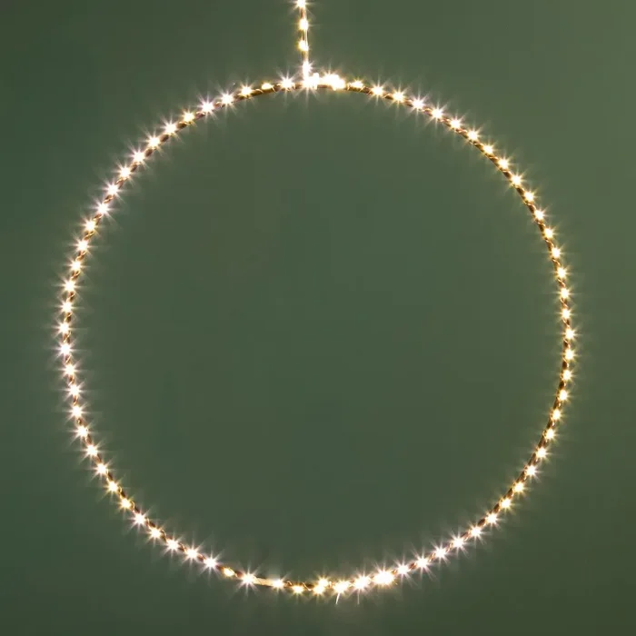 Cerchio Luminoso 124 Microled Ø38 cm Uso Esterno