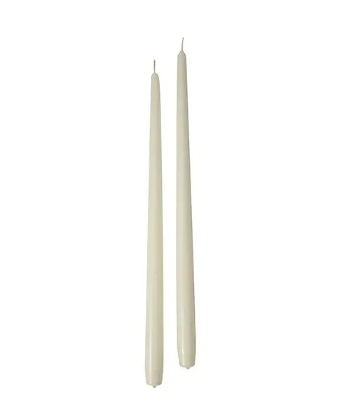 Cereria Di Giorgio Candele Coniche D 2,2 Cm H 40 Cm Panna 6 Pz