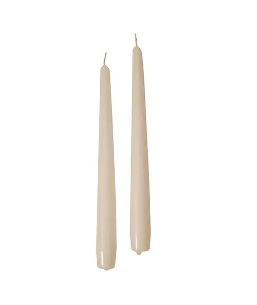 Cereria Di Giorgio Candele Coniche Ø 2,2 cm H. 25 cm (10 pz) – Cipria/peach - immagine 2
