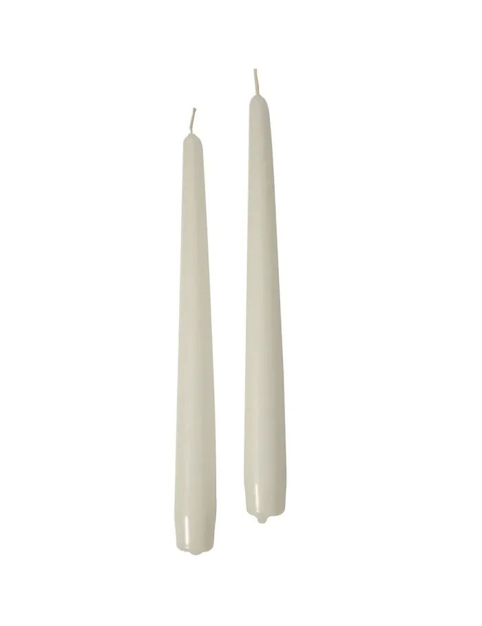 Cereria Di Giorgio Candele Coniche Ø 2,2 cm H. 25 cm (10 pz) – Panna