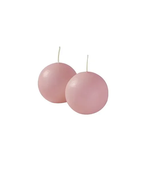 Cereria Di Giorgio Candele Sfera Ø 6 cm (6 pz) – Rosa Scuro