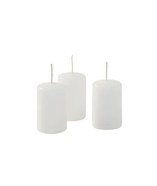 Cereria Di Giorgio Ceri Ø 4 cm H. 7 cm (12 pz) – Bianco