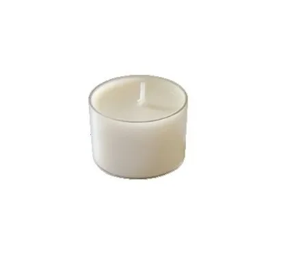 Cereria Di Giorgio Tealight Cup Trasparente Ø 3,9 cm H. 2,7 cm (24 pz) – 6,5 ore