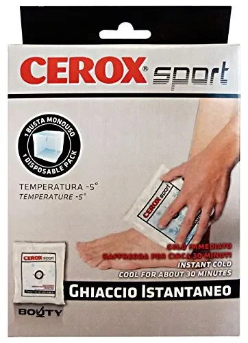 Cerox 172014 Ghiaccio Istantaneo Bustina Sport Disinfettanti e Igienizzanti