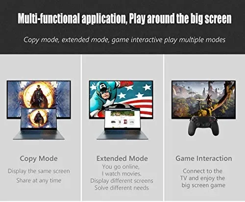 Cerrxian, cavo HDMI maschio a micro ad angolo retto, adattatore… - immagine 3