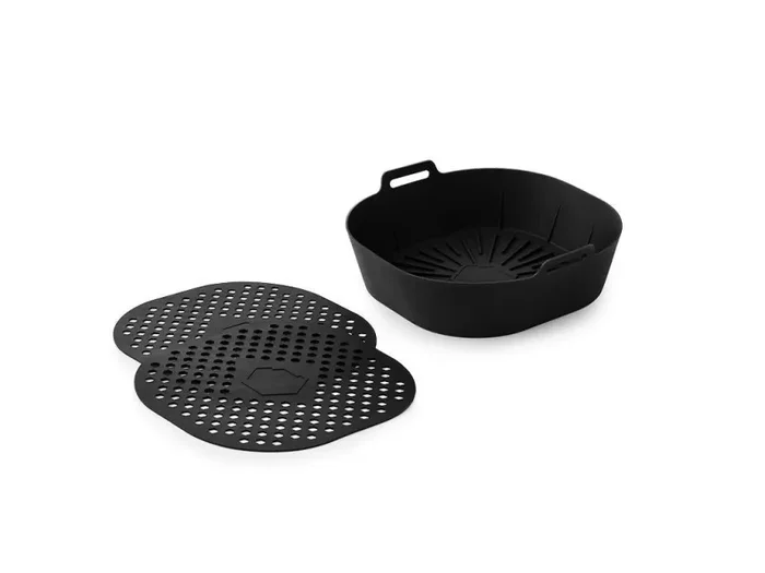 CESTINO E TAPPETINO PER FRIGGITRICE AD ARIA 3-PZ – 4L