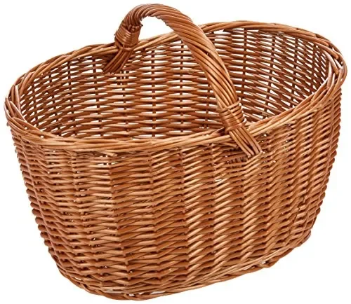 Cesto di vimini portalegna Codice modello: c1550110 Marchio: garden friend.