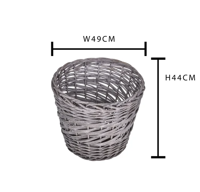 Cesto in Materiale Naturale H 44 cm - immagine 2