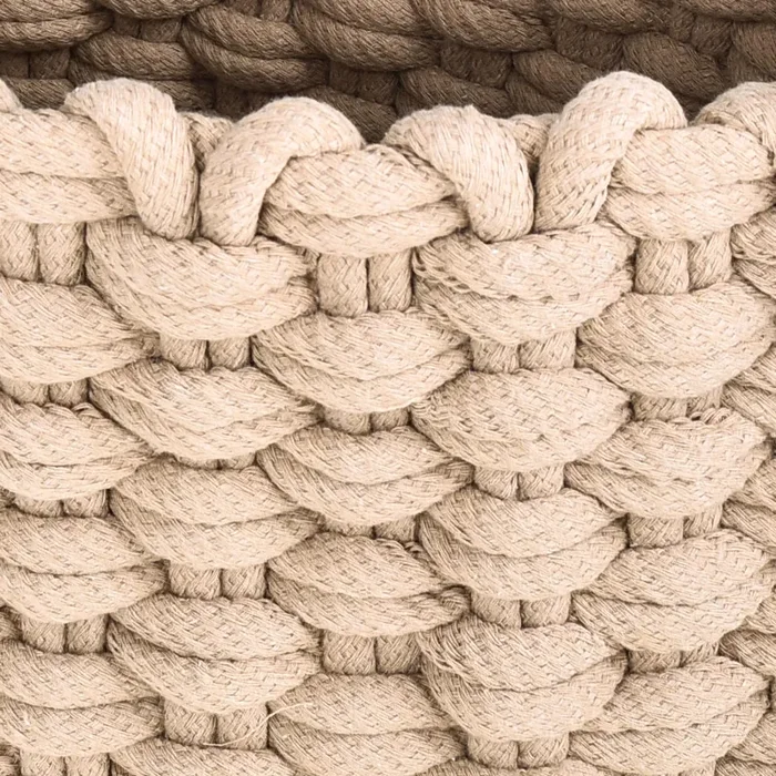 Cesto Ovale in Juta Corda Grossa Larghezza 39 cm - immagine 2