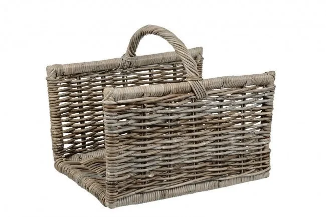 Cesto Portalegna Narra in Fibre Naturali
