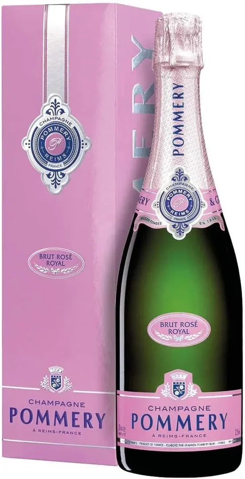 Champagne Brut Rosé AOC Royal Pommery 0,75 L, Astucciato