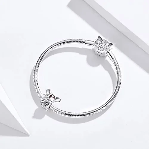 Charm a forma di koala in argento Sterling 925, collezione Animal Zoo,… - immagine 2