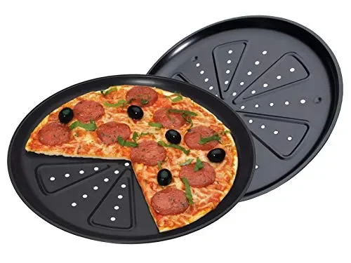 CHG 9776-46 Teglia per Pizza, 2 Pezzi, Diametro Ca. 28 Cm, in Nuova qualità… Sconti - immagine 3