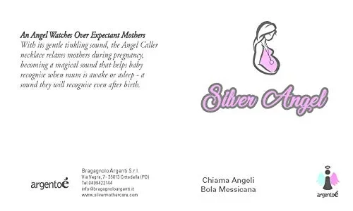 Chiama Angeli BOLA Messicana rodiata Traforata con xilofono Interno Bianco… - immagine 3