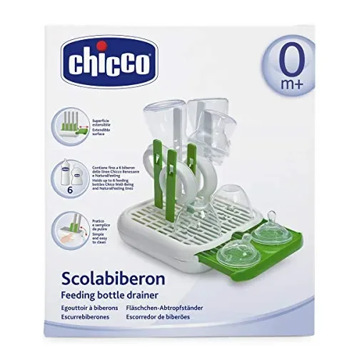 Chicco 00065357300200 Scolabiberon Chicco, Bianco e Verde Online ora - immagine 2