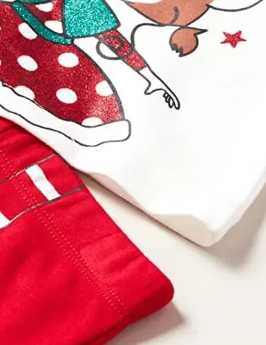 Chicco, Confezione regalo: pigiama lungo Natale , Bambine e ragazze, Rosso (424), 6 anni - immagine 2