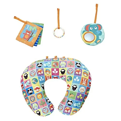 Chicco Gioco Cuscino degli Animali Animal Tummy Time, 2-9 Mesi Multicolore - immagine 3