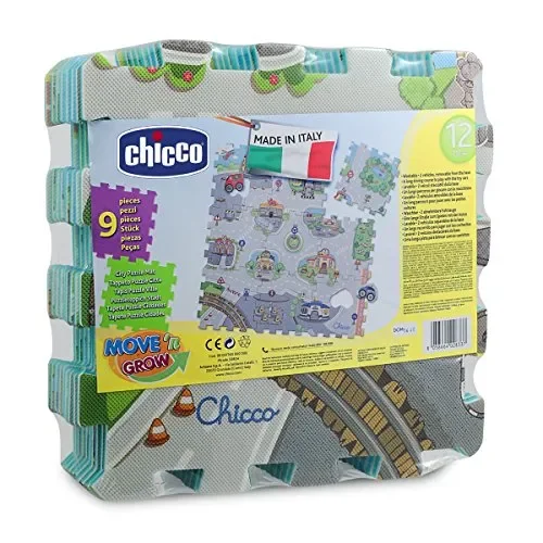 Chicco Tappeto Puzzle, Città, 7163 - immagine 2