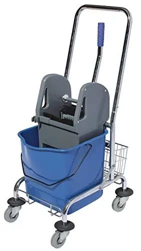 Chiner – Carrello di pulizia professionale, con secchio da 25 l e pressa…