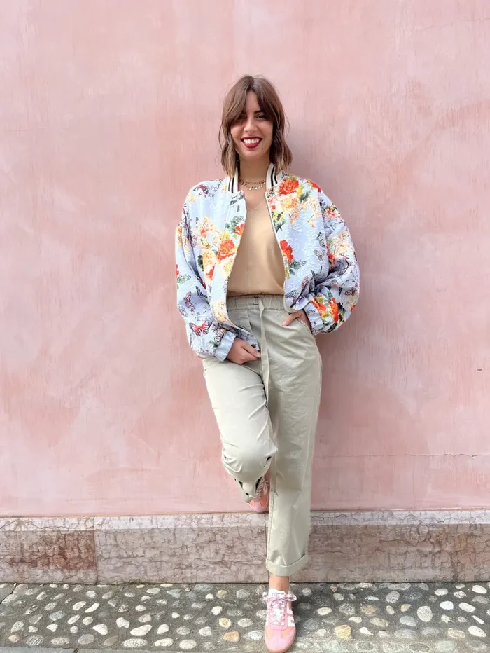 CHINOS CROPPED CON LACCIO - immagine 3