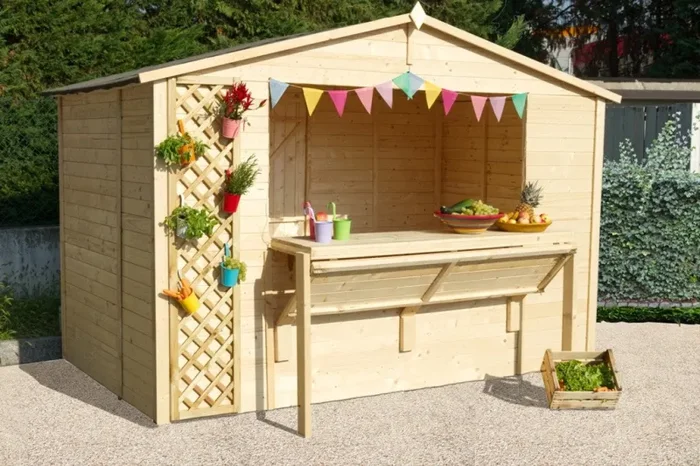 Chiosco da Giardino 310×180 cm in Legno Rio