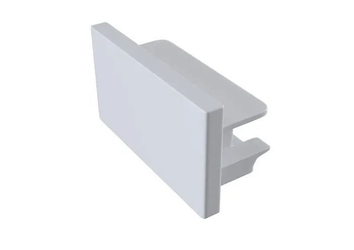 Chiusura di Fine Corsa per Sistemi Illuminazione a Binario Monofase Bianco Saldi