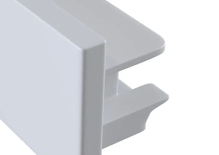 Chiusura di Fine Corsa per Sistemi Illuminazione a Binario Monofase Bianco Saldi - immagine 2