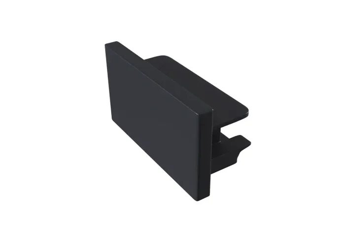 Chiusura di Fine Corsa per Sistemi Illuminazione a Binario Monofase Nero Sconti