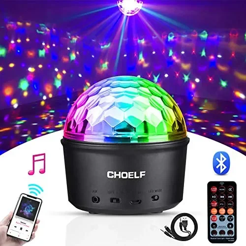 CHOELF Luci Discoteca LED, Palla da e Luce Notturna con…