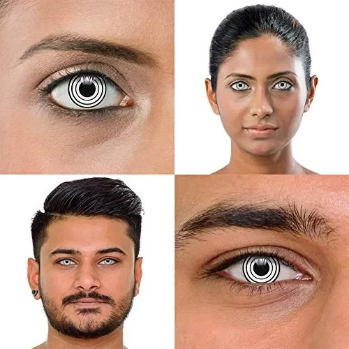 Chromaview Lenti A Contatto Colorate Bianche Rinnegan 30 Giorni – Non Blanco - immagine 3