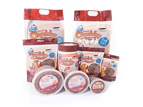 Chubby Mealworms 5 litri di camole secche per uccelli selvatici - immagine 2