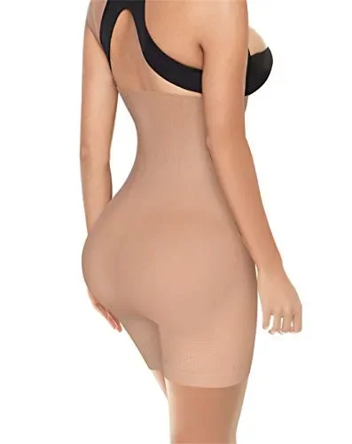 Chumian Intimo Modellante da Donna Mutande Contenitive a Vita Alta M-L, Beige Online - immagine 3