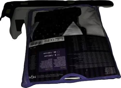 Ciao 11322S, Travestimento Bambina Ragazza Originale Wednesday con Parrucca, Nero/Bianco, 6 – 8 anni - immagine 3