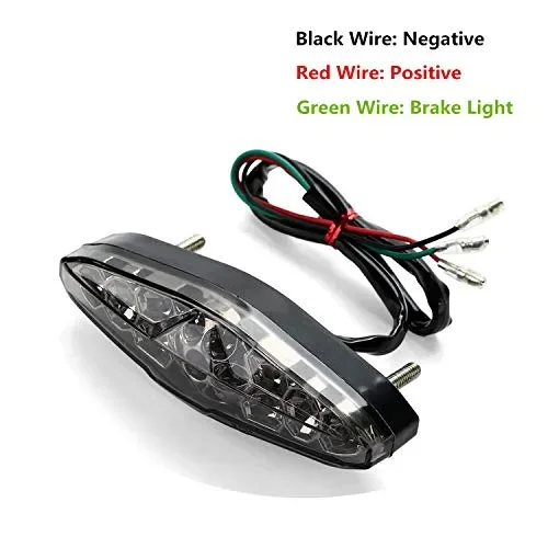 CICMOD Universale Fanale Posteriore, 15 LED Faro di Coda Freno Luce Tipo A - immagine 3