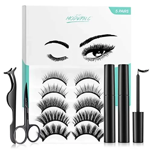 Ciglia Magnetiche Eyeliner, Kit Finte Magnetiche, Eyeliner… Fornitura