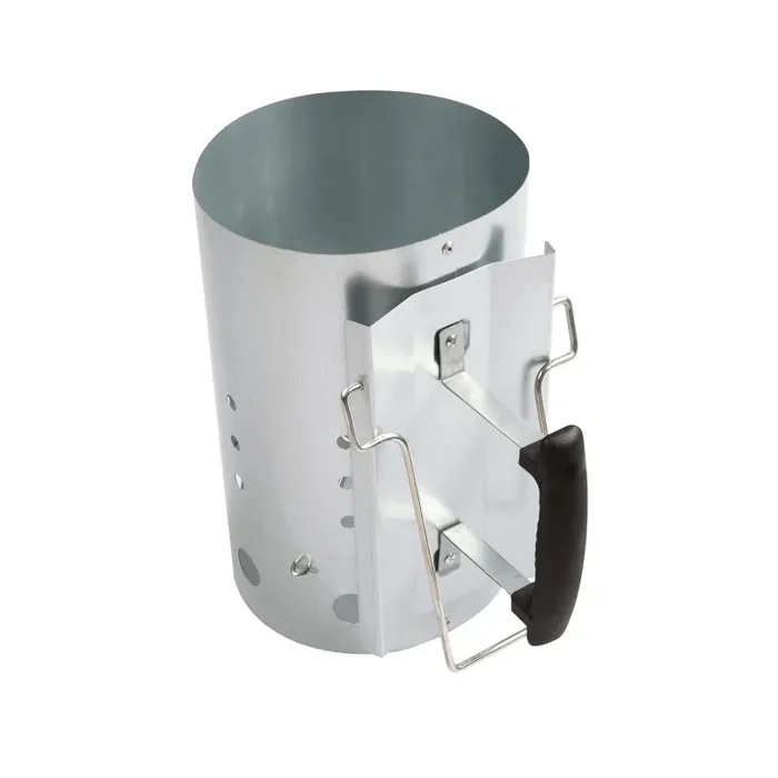 Ciminiera Accendi Carbonella in Acciaio Forato Starter C-17