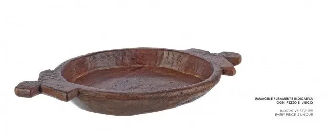 Ciotola Decor Zulu 48×35 cm in Fibre Naturali