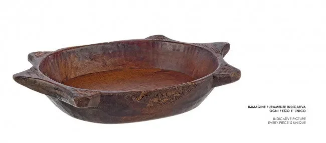 Ciotola Decor Zulu 50×35 cm in Fibre Naturali