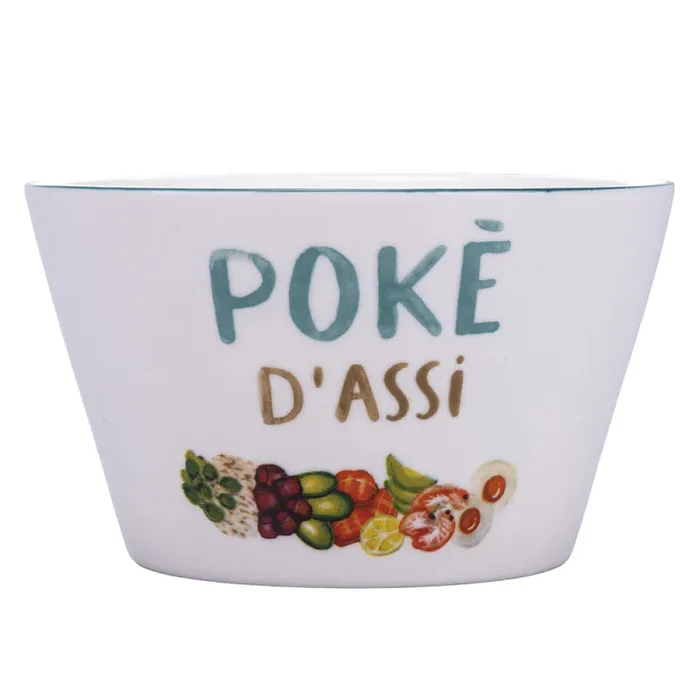 Ciotola Poke Ø6/10,8×9,5 cm in New Bone China VdE Tivoli 1996 Le Travisate Bianco - immagine 2