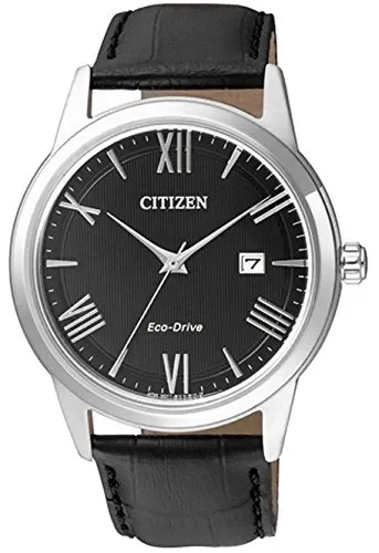 Citizen Orologio Analogico Quarzo Uomo con Cinturino in Pelle AW1231-07E