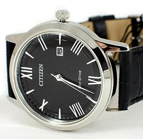 Citizen Orologio Analogico Quarzo Uomo con Cinturino in Pelle AW1231-07E - immagine 2