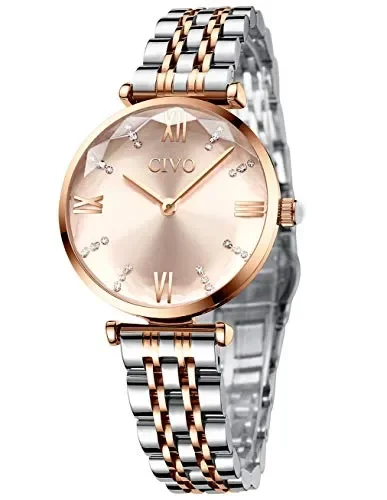 CIVO Orologio Donna Oro Rosa Orologi da Polso per A Or
