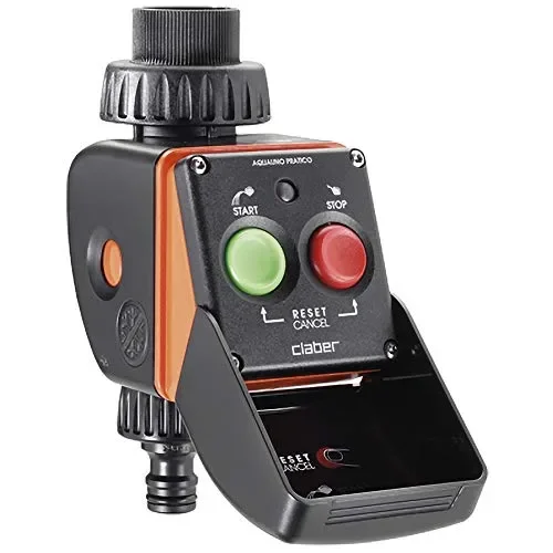 Claber 87276 AQUAUNO Pratico 8425, Nero/Arancione, 120x180x80 cm - immagine 2