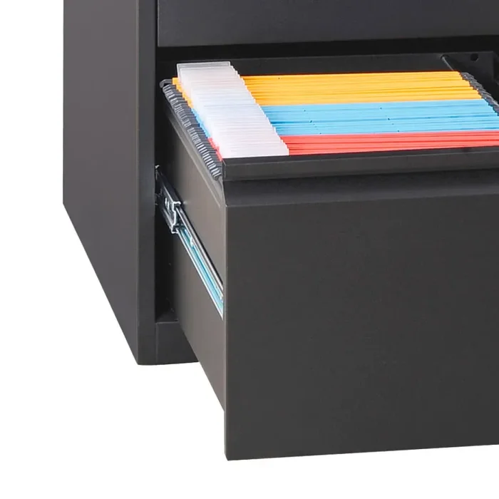 Classificatore 3 Cassetti 46x62x101,2 cm in Metallo Bianco - immagine 3