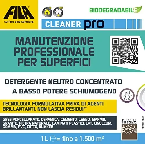 CLEANER PRO, Detergente per Pavimenti Concentrato a pH Neutro Ideale per… - immagine 2