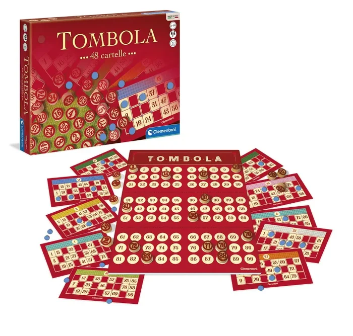Clementoni – 16557 – Giochi da tavolo – Tombola Classica – Made in Italy – gioco di società, board games per tutta la famiglia Online ora - immagine 3
