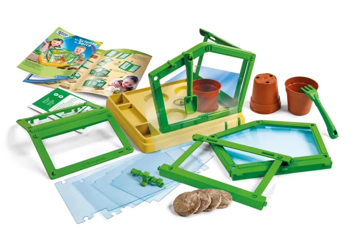 Clementoni – 19365 – Scienza E Gioco Lab – La Scienza In Serra – Orto Botanico, Serra Bambini, Kit Piante Da Coltivare, Laboratorio Scientifico 7 Anni, Esperimenti Scienza, In Italiano, Made In Italy - immagine 3