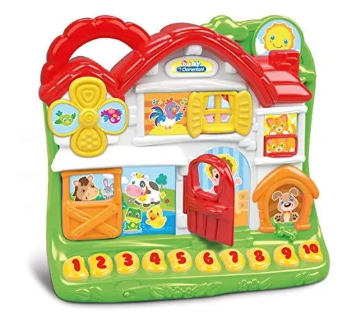 Clementoni- Baby L’Allegra Fattoria Cucù, 12-36 Mesi, Multicolore Vendita calda online