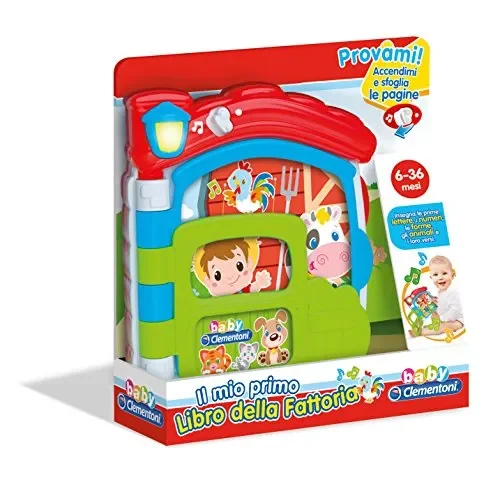 Clementoni-il Mio Primo Libro della Fattoria, 17222 Multicolore - immagine 2
