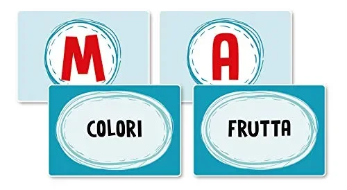 Clementoni- Nomi, Cose, Città Gioco da Tavola, 7 – 99 anni, Multicolore, 16563 - immagine 2